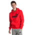 Felpa con cappuccio rossa Puma Essentials Big Logo, Abbigliamento Sport, SKU a721000027, Immagine 0